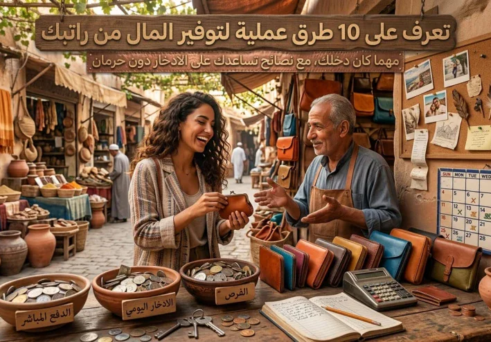 كيف توفر من راتبك مهما كان دخلك؟ 10 طرق عملية
