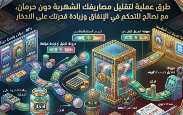 كيف تقلل مصاريفك الشهرية دون أن تؤثر على أسلوب حياتك؟