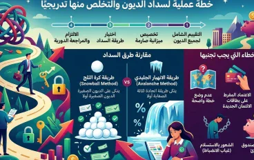 كيف تتخلص من الديون بسرعة؟ خطة عملية لسداد الديون