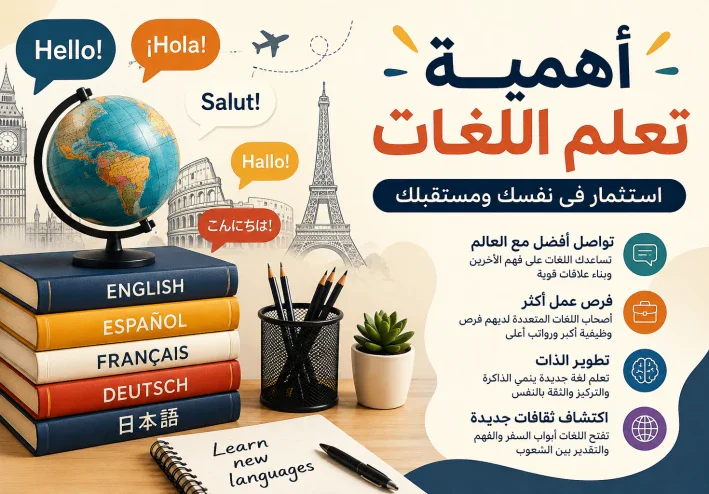 فوائد تعلم لغة جديدة
