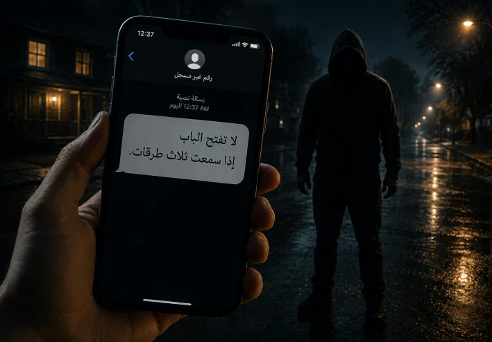 الرسالة التي وصلت بعد منتصف الليل