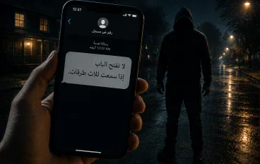الرسالة التي وصلت بعد منتصف الليل