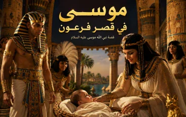 موسى في قصر فرعون