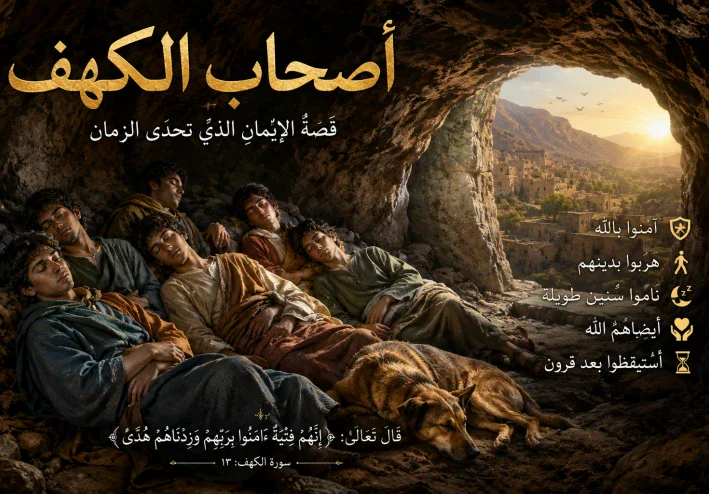 أصحاب الكهف… الفتية الذين تحدّوا الظلام