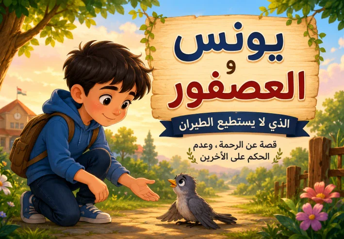 يونس والعصفور الذي لا يستطيع الطيران