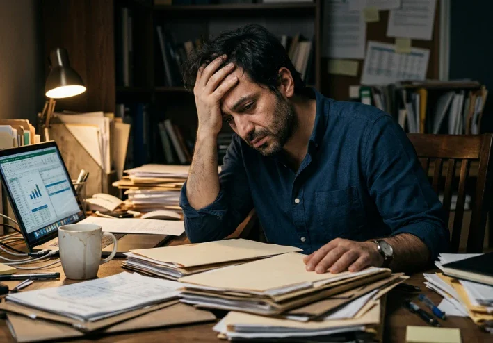 إرهاق القرار: كيف يدمّر كثرة التفكير طاقتك اليومية ويؤثر على صحتك؟