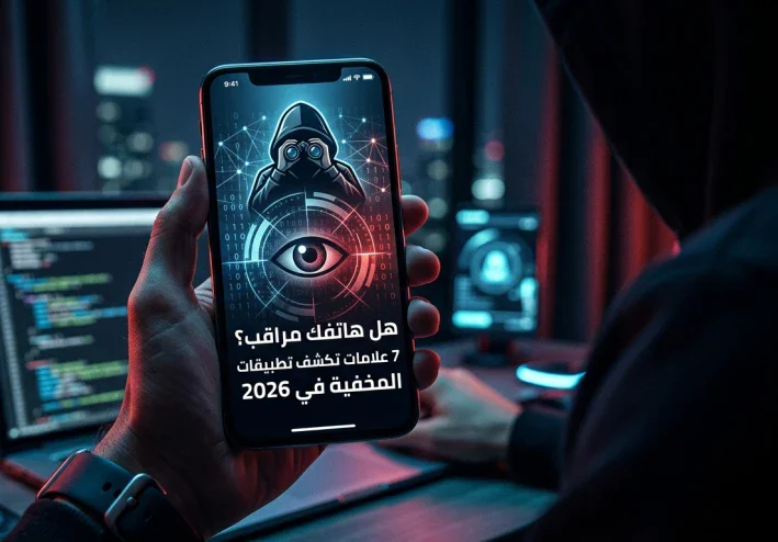 هل هاتفك مراقب؟ 7 علامات تكشف تطبيقات التجسس المخفية في 2026
