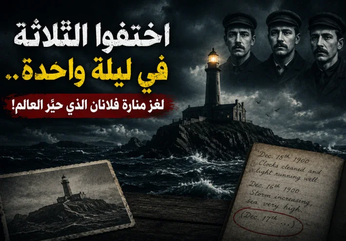 اختفوا الثلاثة في ليلة واحدة.. لغز منارة فلانان الذي حيّر العالم!