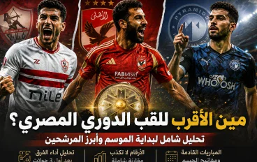الأهلي والزمالك وبيراميدز.. مين الأقرب للقب الدوري المصري؟