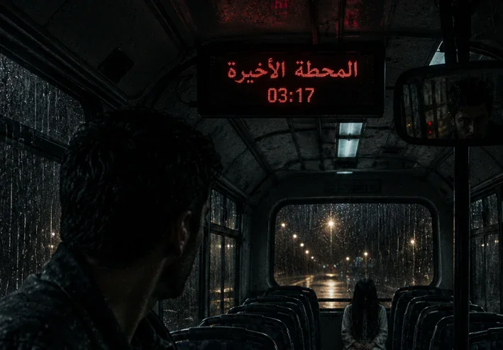 المقعد الأخير في الحافلة