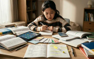 هل تذاكر الإنجليزية كل يوم ولا تتقدم؟ 8 أخطاء في طريقة المذاكرة قد تضيّع مجهودك