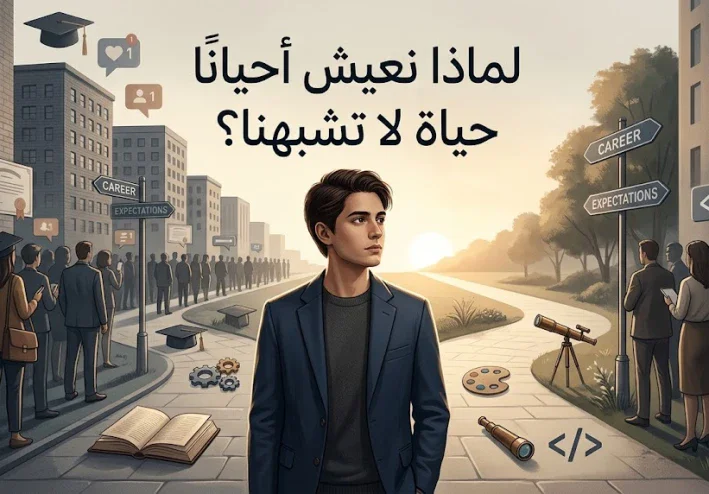 لماذا نعيش أحيانًا حياة لا تشبهنا؟