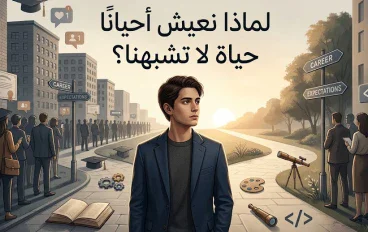  لماذا نعيش أحيانًا حياة لا تشبهنا؟