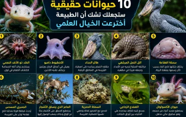 أغرب 10 حيوانات على كوكب الأرض.. الطبيعة هنا تتحدى الخيال