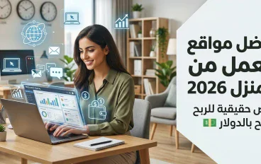 أفضل 3 مواقع للعمل من المنزل 2026 والربح بالدولار.. ابدأ بدون خبرة كبيرة