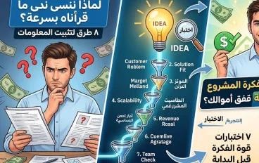 كيف تعرف أن فكرة المشروع تستحق التجربة قبل أن تنفق أموالك؟ دليل عملي لاختبار الفكرة واكتشاف فرص نجاحها