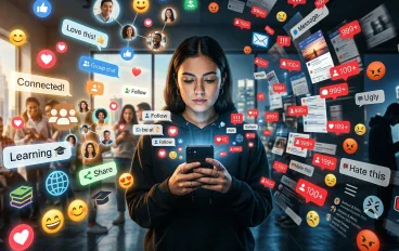 مواقع التواصل الاجتماعي: بين قوة التواصل وخطر الإدمان الرقمي