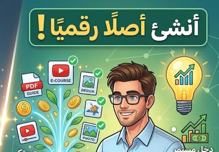 أفكار منتجات رقمية يمكن إنشاؤها مرة وبيعها أكثر من مرة.. كيف تصنع أصلًا رقميًا بدلًا من بيع وقتك؟