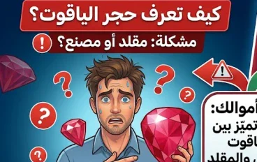 يبدو الياقوت الحقيقي جذابًا من النظرة الأولى، لكن جمال الحجر وحده لا يثبت أصالته.  فالأحجار المقلدة والمواد الصناعية قد 