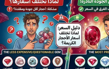 لماذا تختلف أسعار الأحجار الكريمة من حجر لآخر؟ أسرار تحديد القيمة قبل الشراء