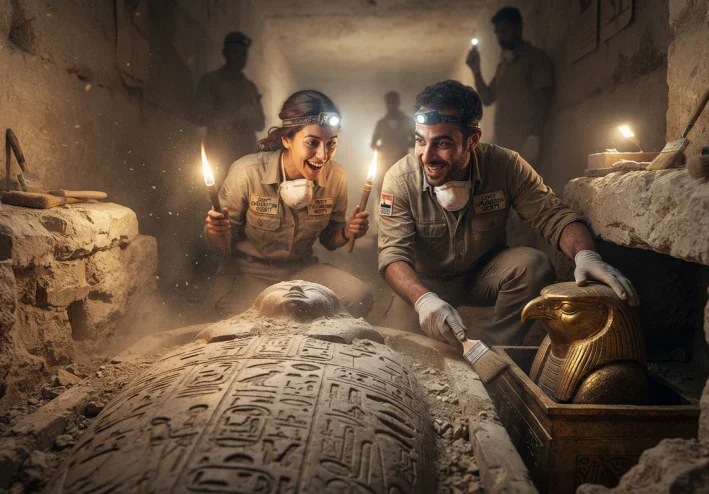 ماذا اكتشفوا في الأهرامات..!!! معلومات مهمة جدا