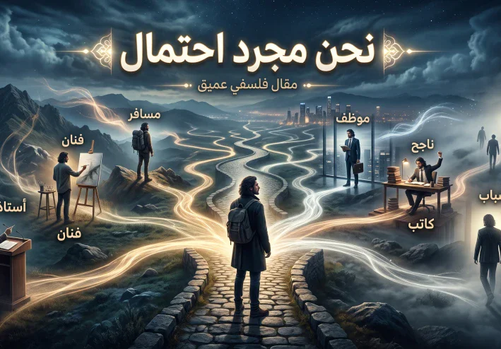نحن مجرد إحتمال...