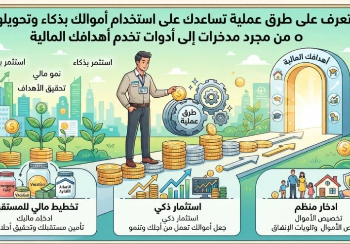 كيف تجعل أموالك تعمل بدلًا من تركها دون استخدام؟