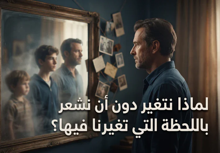 لماذا نتغير دون أن نشعر باللحظة التي تغيرنا فيها؟
