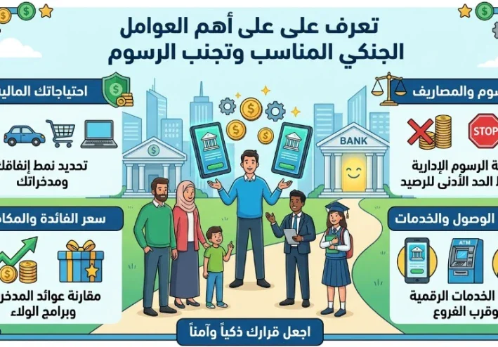 كيف تختار حسابًا بنكيًا مناسبًا لاحتياجاتك؟