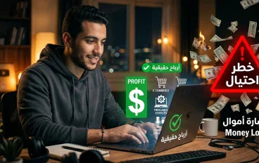 الربح من الإنترنت: فرص حقيقية أم وهم الثراء السريع؟