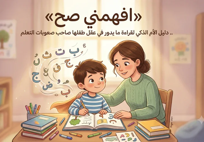 «افهمني صح».. دليل الأم الذكي لقراءة ما يدور في عقل طفلها صاحب صعوبات التعلم.