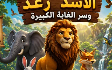 الأسد رعد وسر الغابة الكبيرة