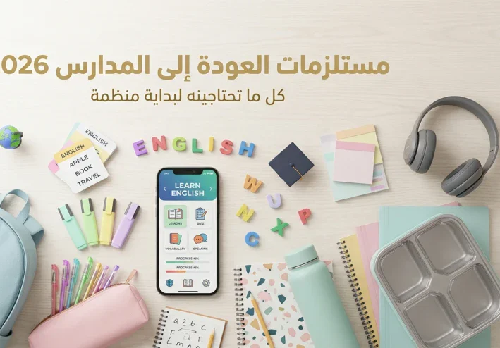 أهم مستلزمات العودة إلى المدارس 2026: قائمة كاملة للطلاب والبنات