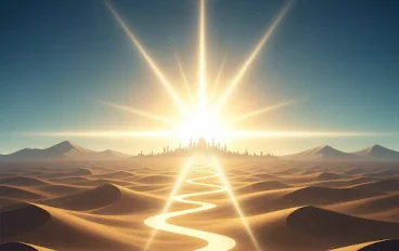 رحلة النور الأعظم: سيرة النبي محمد ﷺ من اليتم إلى اكتمال الرسالة