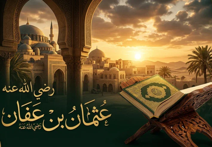 عثمان بن عفان رضي الله عنه.. ذو النورين وثالث الخلفاء الراشدين