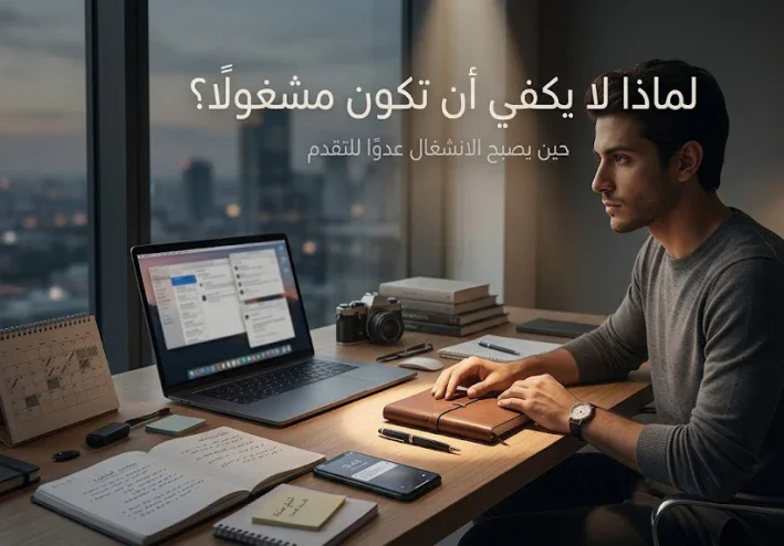 لماذا لا يكفي أن تكون مشغولًا؟
