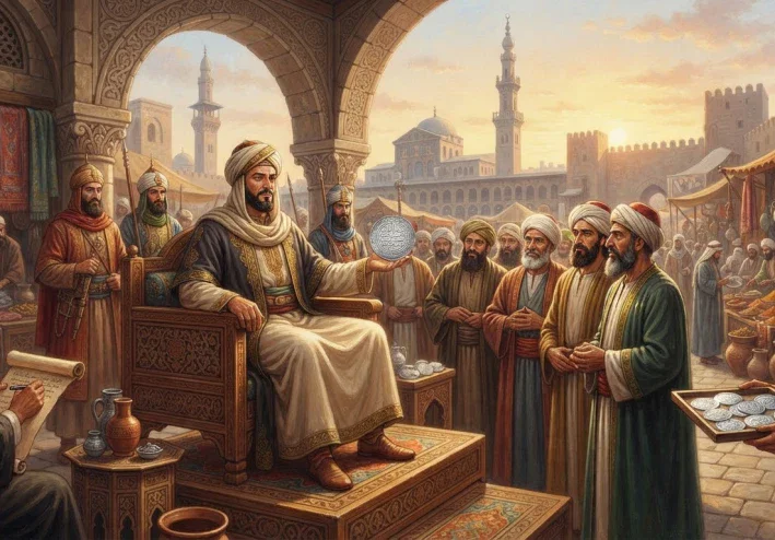 الدرهم الأموي الذي غير مجرى التاريخ المالي: كيف صاغ عبد الملك بن مووان هوية الاقتصاد الإسلامي المستقل