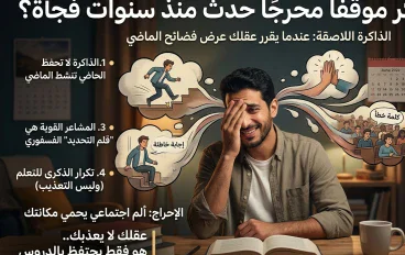 لماذا نتذكر موقفًا محرجًا حدث منذ سنوات فجأة؟