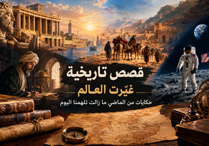 قصص تاريخية غيّرت العالم: حكايات من الماضي ما زالت تلهمنا اليوم