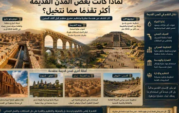 لماذا كانت بعض المدن القديمة أكثر تقدمًا مما نتخيل؟ عندما تكشف آثار الماضي أن الإنسان القديم لم يكن بدائيًا كما نتصور