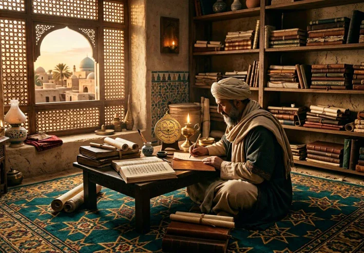 📐 الخوارزمي: الرجل الذي أسّس علم الجبر وزرع بذرة الخوارزميات في عالم البرمجة