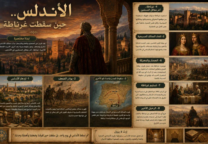 الأندلس.. حين سقطت غرناطة