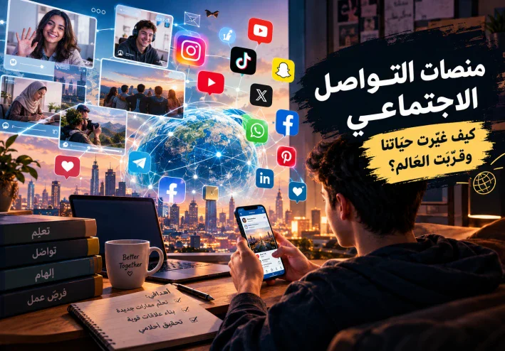 منصات التواصل الاجتماعي: كيف غيّرت حياتنا وقرّبت العالم؟