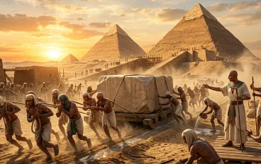 بناء الأهرامات: أعجوبة هندسية من مصر القديمة