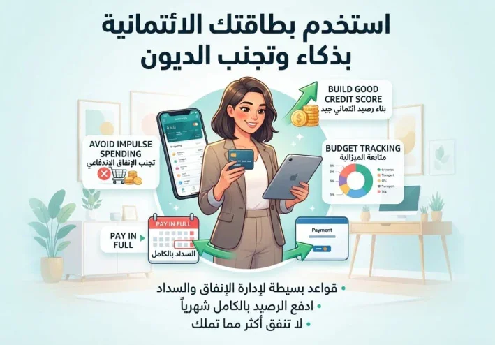 كيف تستخدم بطاقات الائتمان دون الوقوع في الديون؟