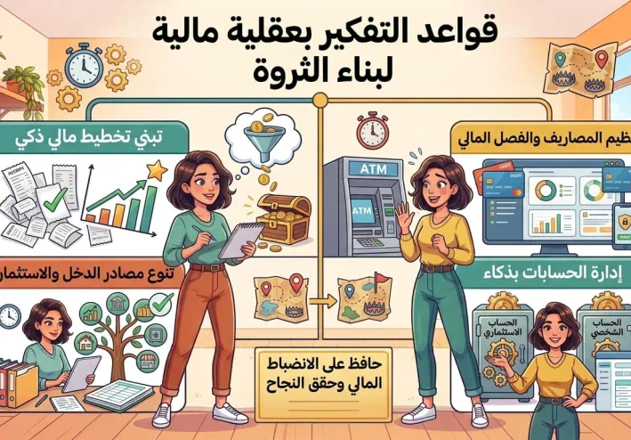 كيف تفكر بعقلية مالية تساعدك على بناء الثروة؟