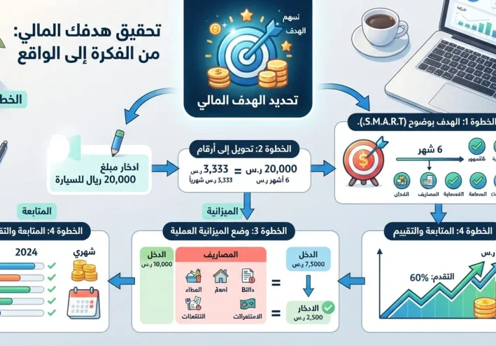 كيف تحدد هدفًا ماليًا وتضع خطة للوصول إليه؟
