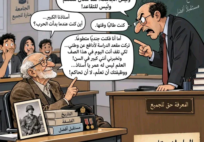 الجامعة ليس لها عمر محدد