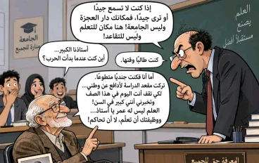 الجامعة ليس لها عمر محدد