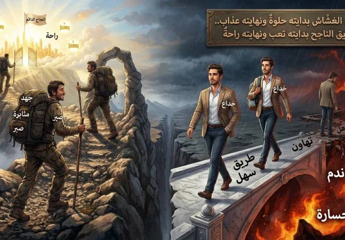 قصة نجاح وعبرة: عندما يحدد الرضا بقضاء الله والأمانة معالم المستقبل